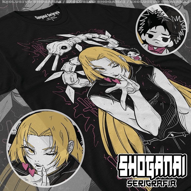 JJK35 Yuki Tsukumo - Jujutsu Kaisen / Polera manga corta 1