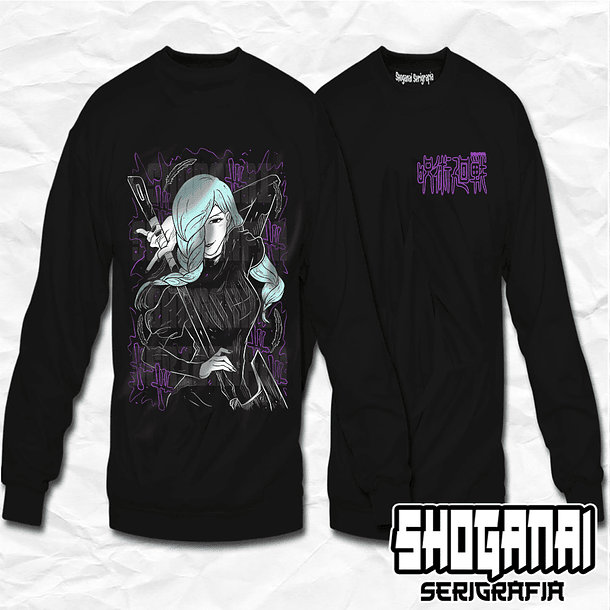 JJK36 Mei Mei - Jujutsu Kaisen / Crewneck - Poleron Polo 1