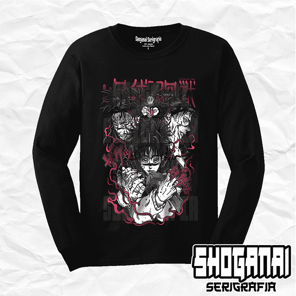 JJK37 Choso - Jujutsu Kaisen / Polera manga larga 1
