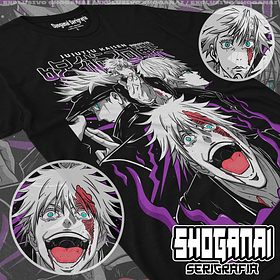 JJK38 Satoru Gojo - Jujutsu Kaisen / Polera manga corta