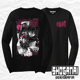 JJK39 Toji Fushiguro - Jujutsu Kaisen / Polera manga larga