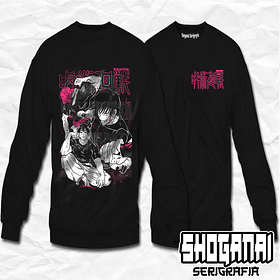 JJK39 Toji Fushiguro - Jujutsu Kaisen / Crewneck - Poleron Polo