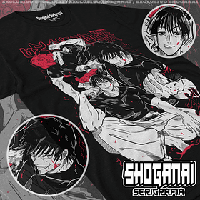 JJK39 OP2 Toji Fushiguro - Jujutsu Kaisen / Polera manga corta