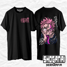 JJK40 Ryomen Sukuna - Jujutsu Kaisen / Polera manga corta