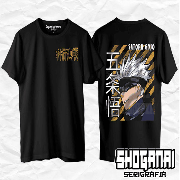 JJK41 Satoru Gojo - Jujutsu Kaisen / Polera manga corta 1