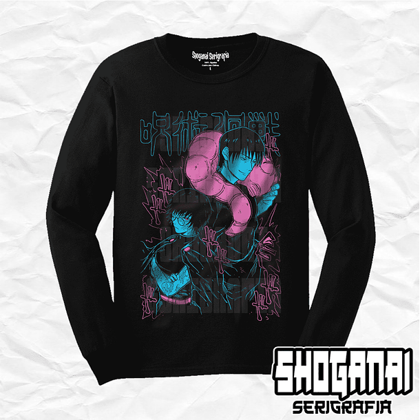 JJK42 Toji y Maki Zenin - Jujutsu Kaisen / Polera manga larga 1