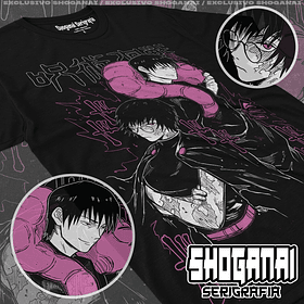 JJK42 OP2 Toji y Maki Zenin - Jujutsu Kaisen / Polera manga corta