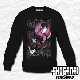 JJK42 OP2 Toji y Maki Zenin - Jujutsu Kaisen / Crewneck - Poleron Polo