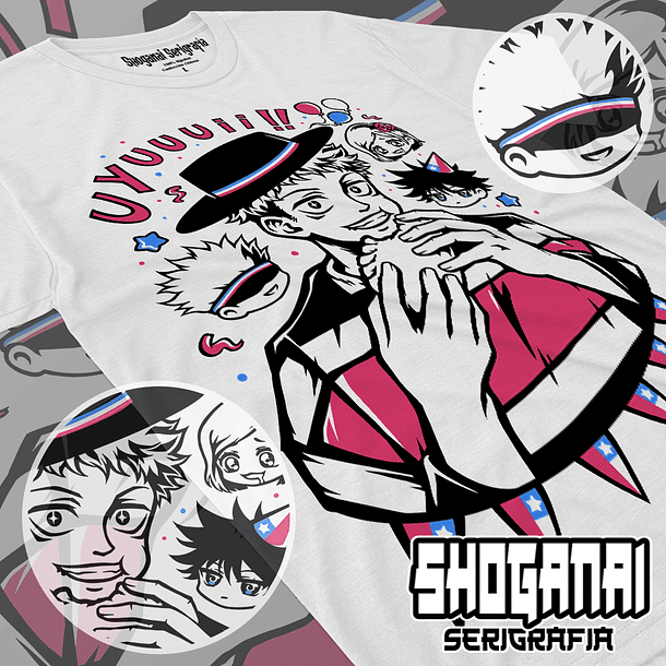 JJK43 Jujutsu Kaisen Fiestas Patrias 18SEPT - Jujutsu Kaisen / Polera manga corta 1