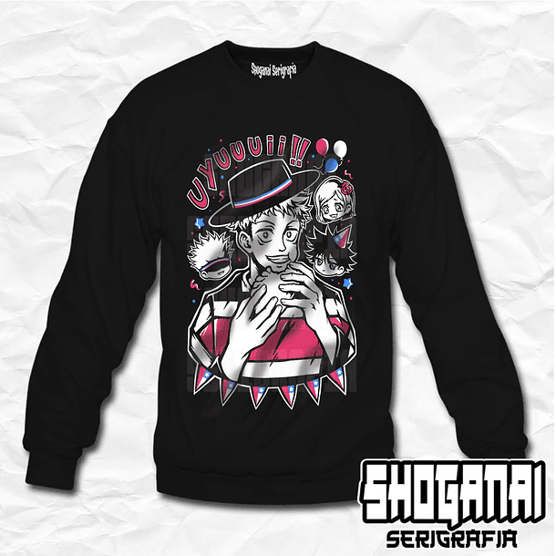 JJK43 Jujutsu Kaisen Fiestas Patrias 18SEPT - Jujutsu Kaisen / Crewneck - Poleron Polo 1