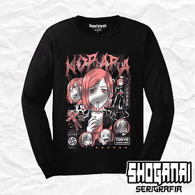 JJK44 Nobara Kugisaki - Jujutsu Kaisen / Polera manga larga