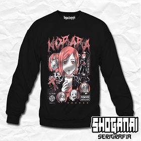 JJK44 Nobara Kugisaki - Jujutsu Kaisen / Crewneck - Poleron Polo