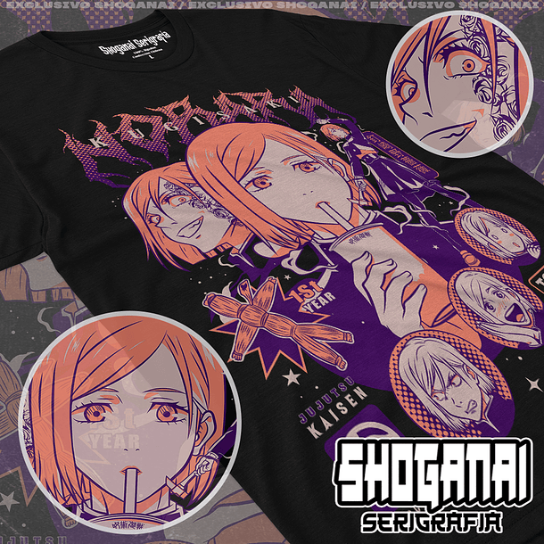 JJK44 OP2 Nobara Kugisaki - Jujutsu Kaisen / Polera manga corta 1