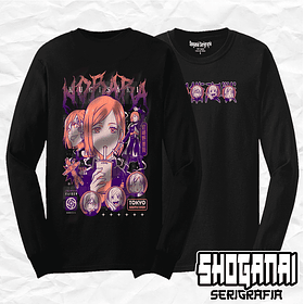 JJK44 OP2 Nobara Kugisaki - Jujutsu Kaisen / Polera manga larga