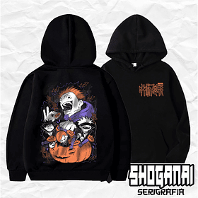 JJK46 Jujutsu Kaisen Halloween - Jujutsu Kaisen / Hoddie - Poleron Canguro
