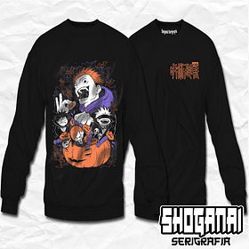 JJK46 Jujutsu Kaisen Halloween - Jujutsu Kaisen / Crewneck - Poleron Polo