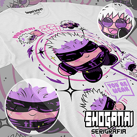 JJK47 Satoru Gojo Kirby - Jujutsu Kaisen / Polera manga corta