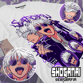 JJK48 Satoru Gojo - Jujutsu Kaisen / Polera manga corta