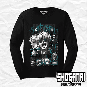 JJK48 OP2 Satoru Gojo - Jujutsu Kaisen / Polera manga larga