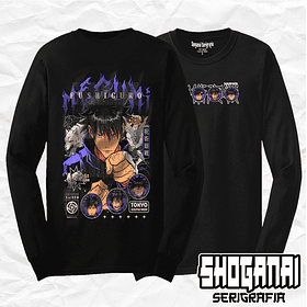 JJK51 Megumi Fushiguro - Jujutsu Kaisen / Polera manga larga
