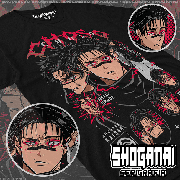 JJK53 Choso - Jujutsu Kaisen / Polera manga corta 1