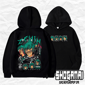 JJK54 Maki Zenin - Jujutsu Kaisen / Hoddie - Poleron Canguro