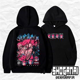 JJK56 Itadori X Sukuna - Jujutsu Kaisen / Hoddie - Poleron Canguro