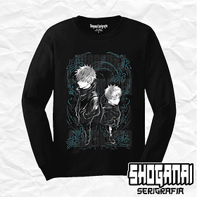 JJK58 Satoru Gojo - Jujutsu Kaisen / Polera manga larga