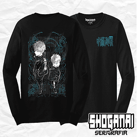 JJK58 Satoru Gojo - Jujutsu Kaisen / Polera manga larga