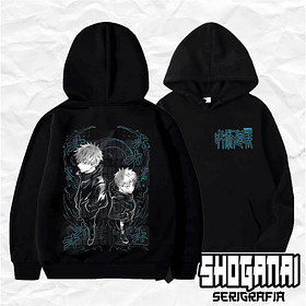 JJK58 Satoru Gojo - Jujutsu Kaisen / Hoddie - Poleron Canguro