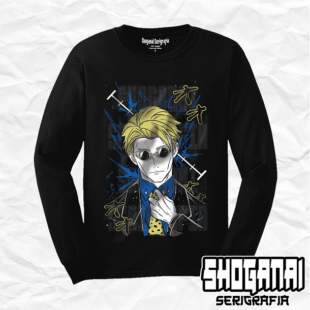 JJK59 Kento Nanami - Jujutsu Kaisen / Polera manga larga 1