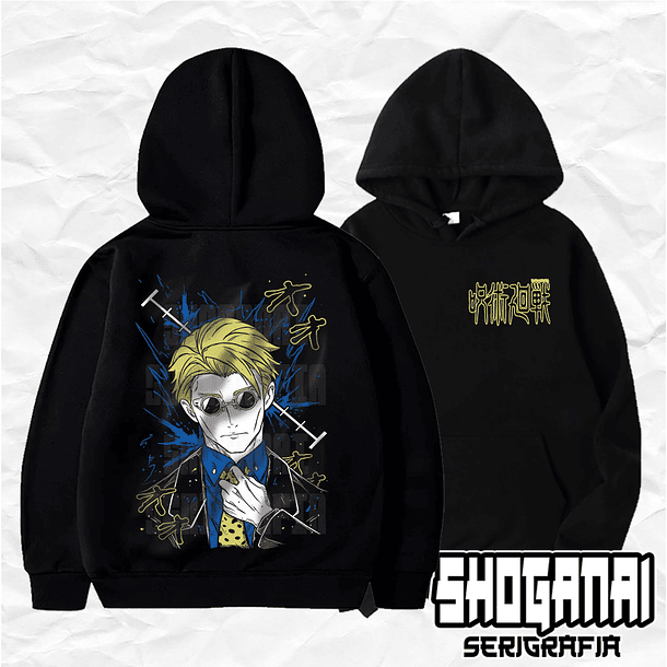 JJK59 Kento Nanami - Jujutsu Kaisen / Hoddie - Poleron Canguro 1