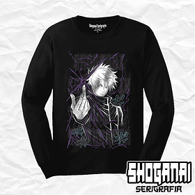 JJK60 Satoru Gojo - Jujutsu Kaisen / Polera manga larga