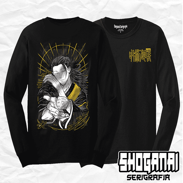 JJK61 Suguru Geto - Jujutsu Kaisen / Polera manga larga 1