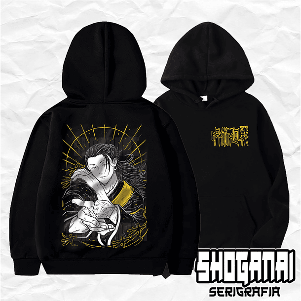 JJK61 Suguru Geto - Jujutsu Kaisen / Hoddie - Poleron Canguro 1