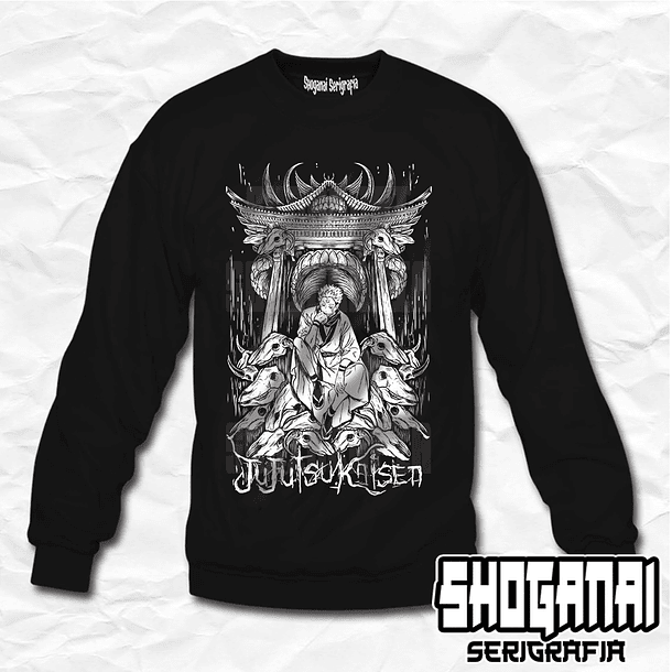 JJK63 Ryomen Sukuna - Jujutsu Kaisen / Crewneck - Poleron Polo 1