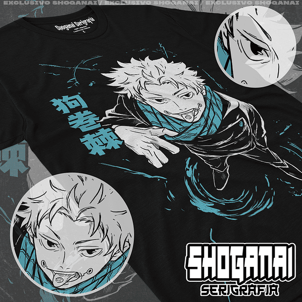 JJK64 Toge Inumaki - Jujutsu Kaisen / Polera manga corta 1