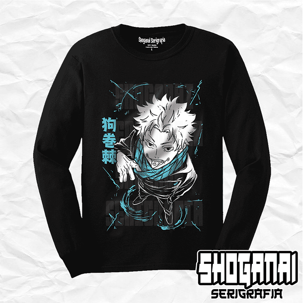 JJK64 Toge Inumaki - Jujutsu Kaisen / Polera manga larga 1