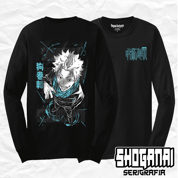 JJK64 Toge Inumaki - Jujutsu Kaisen / Polera manga larga 1