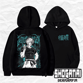 JJK66 Satoru Gojo - Jujutsu Kaisen / Hoddie - Poleron Canguro