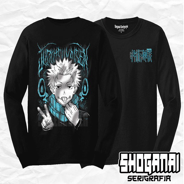 JJK67 Toge Inumaki - Jujutsu Kaisen / Polera manga larga 1