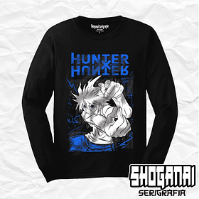 HXH01 Killua Zoldyck - Hunter X Hunter / Polera manga larga