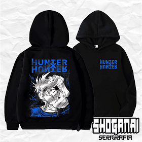 HXH01 Killua Zoldyck - Hunter X Hunter / Hoddie - Poleron Canguro