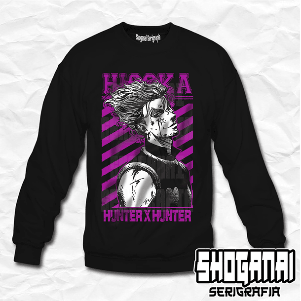HXH02 Hisoka Morow - Hunter X Hunter / Crewneck - Poleron Polo 1