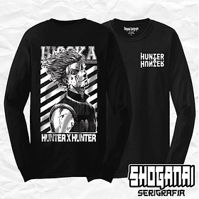 HXH02 OP2 Hisoka Morow - Hunter X Hunter / Polera manga larga