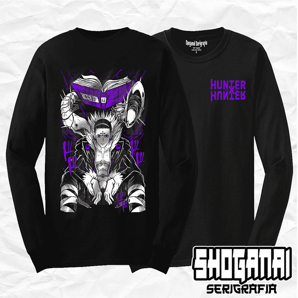 HXH06 Chrollo Lucifer - Hunter X Hunter / Polera manga larga 1