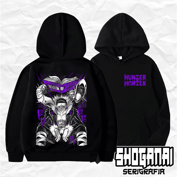 HXH06 Chrollo Lucifer - Hunter X Hunter / Hoddie - Poleron Canguro 1