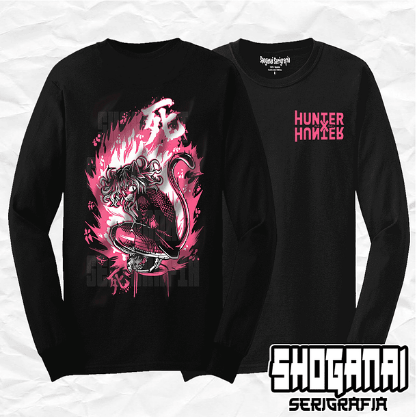 HXH07 Neferpitou - Pitou - Hunter X Hunter / Polera manga larga 1