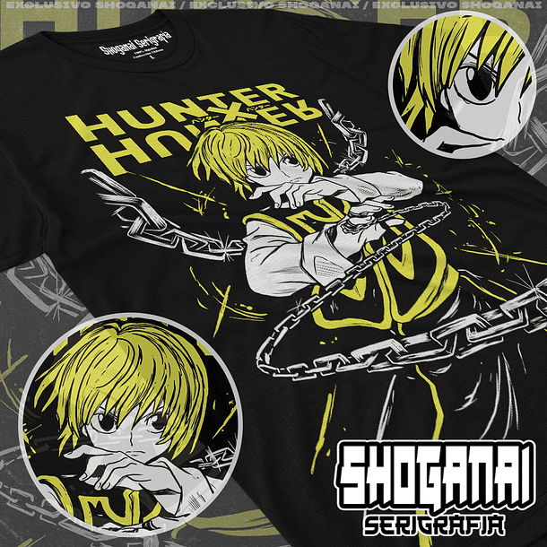 HXH09 Kurapika - Hunter X Hunter / Polera manga corta 1