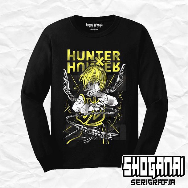 HXH09 Kurapika - Hunter X Hunter / Polera manga larga 1